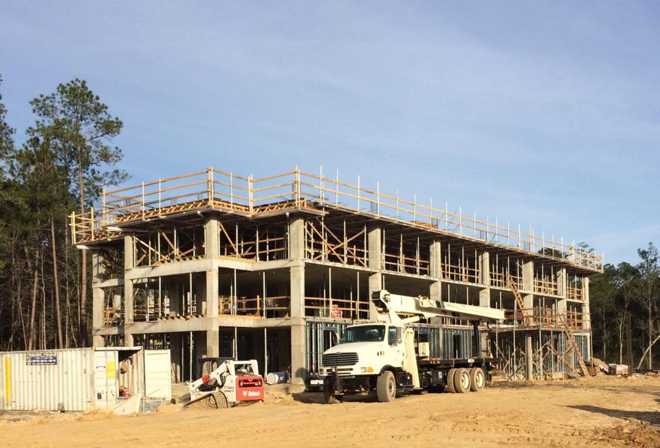 Elevated Concrete Structure